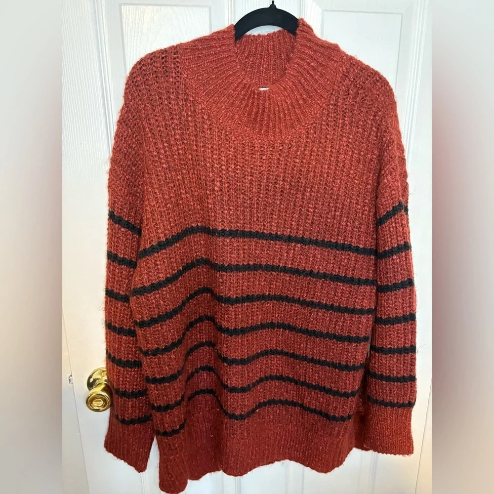 Isabel Maternity by Ingrid & Isabel Cozy High Neck Sweater | Size XL - Picture 3 of 10